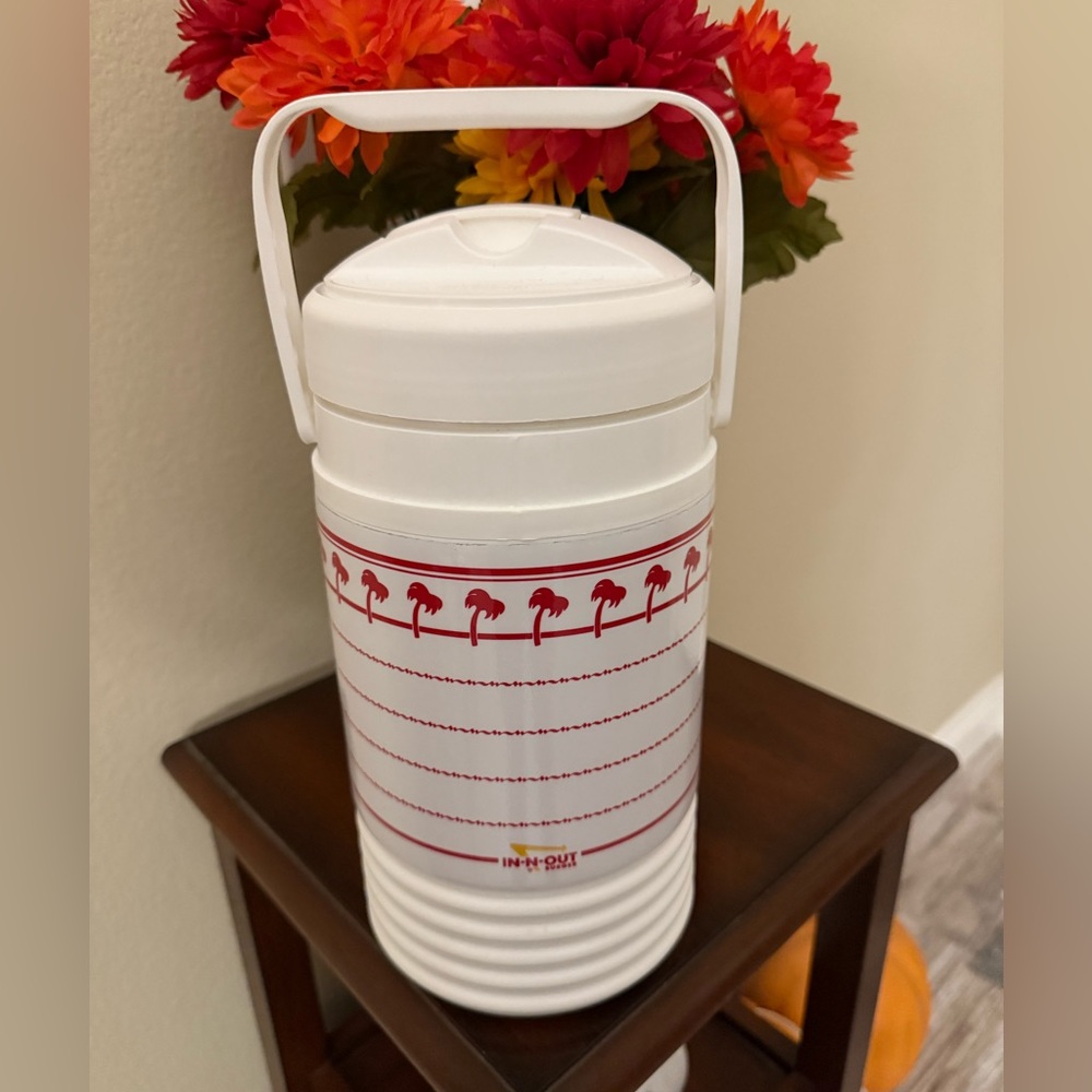 In N Out Plastic Water Cooler with Spout and Handle